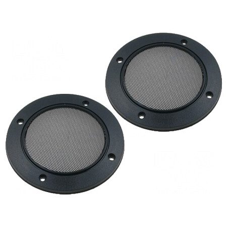 Grilă Difuzoare Metal 100mm 2 Bucăți | Electronic-mag.ro | Componente Electronice