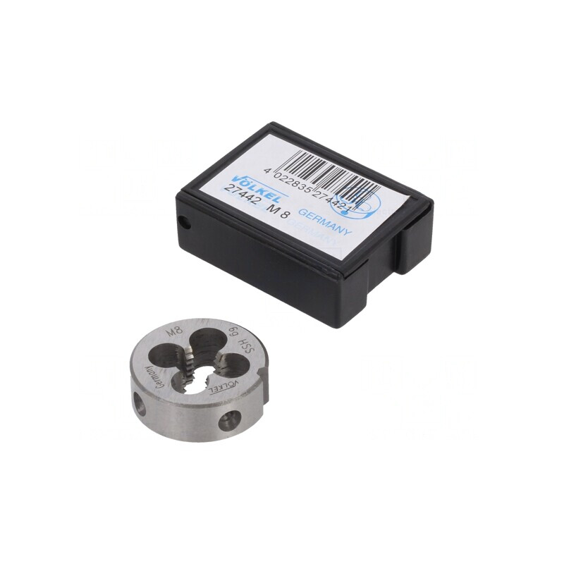 Filieră oțel rapid HSS M8 1,25 25mm | Electronic-mag.ro | Componente Electronice
