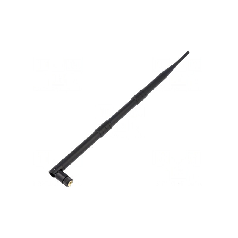 Antenă Neagră RP-SMA 2,4-2,5GHz 38cm 9dBi | Electronic-mag.ro | Componente Electronice