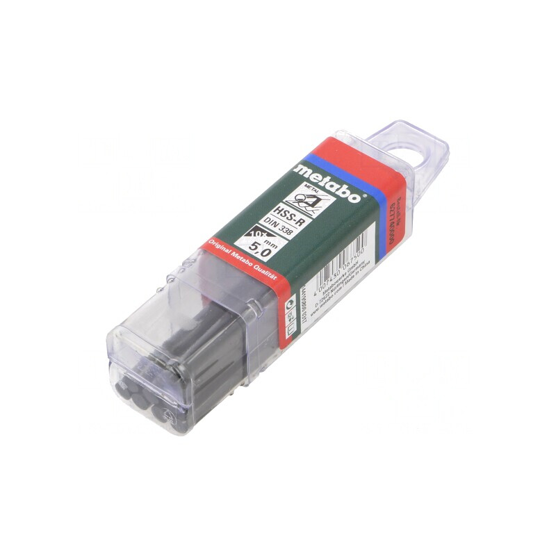 Set Burghie Metal 5mm HSS-R 10buc | Electronic-mag.ro | Componente Electronice