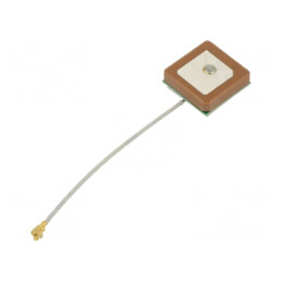 Antenă GNSS GPS 1.5dBi RHCP 18x18x4mm IPEX | Electronic-mag.ro | Componente Electronice