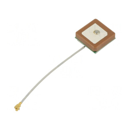 Antenă GNSS GPS 1.5dBi RHCP 18x18x4mm IPEX | Electronic-mag.ro | Componente Electronice