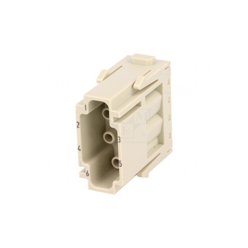 Conector HDC Modul Tată 6 PIN Fără Contacte | Electronic-mag.ro | Componente Electronice