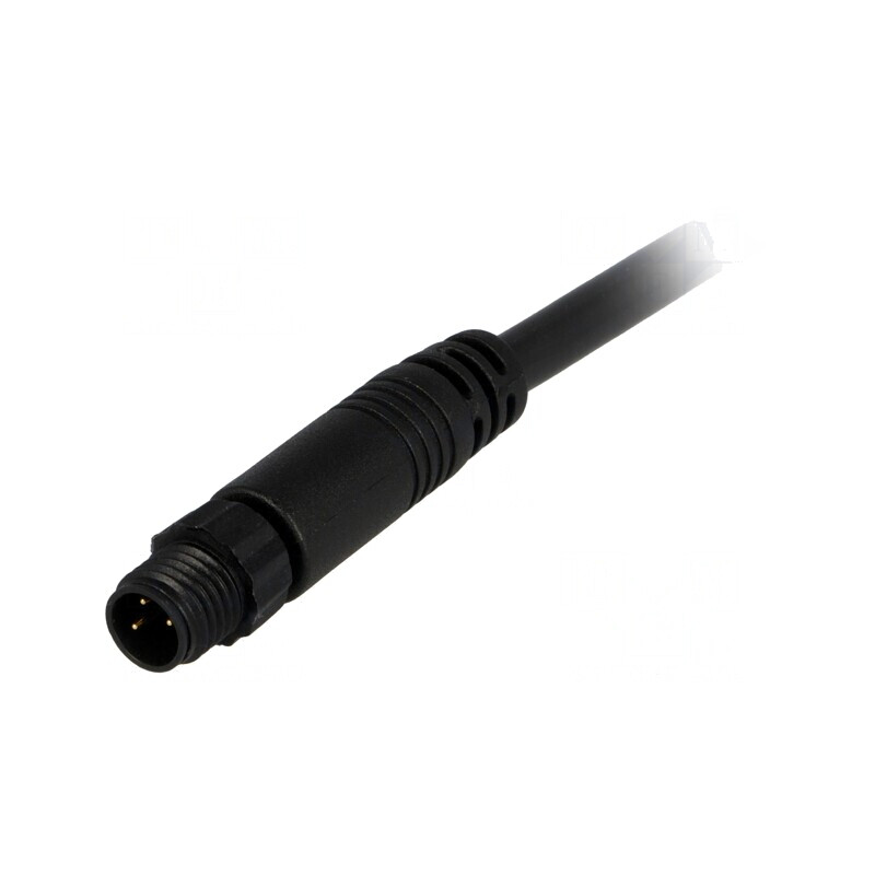 Conector M8 1m 3-Pin Drept Cu Cabluri | Electronic-mag.ro | Componente Electronice