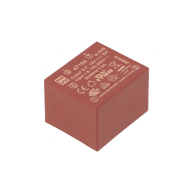 Convertor AC/DC 5W 12V | Electronic-mag.ro | Componente Electronice