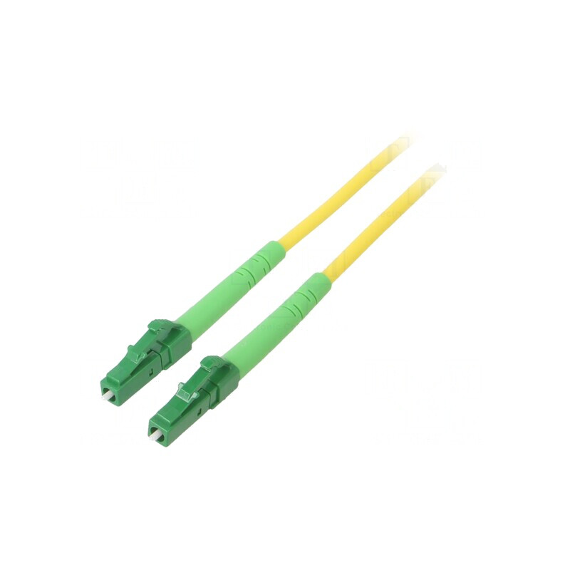 Patch Cord Fibră Optică OS2 LC/APC 10m LSZH | Electronic-mag.ro | Componente Electronice