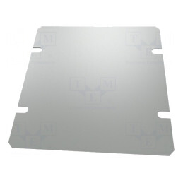 Placă de montare oțel gri Serie 1441 | Electronic-mag.ro | Componente Electronice