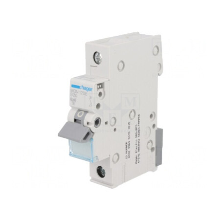 Întrerupător Supracurent 20A 230/400V 1P 6kA | Electronic-mag.ro | Componente Electronice
