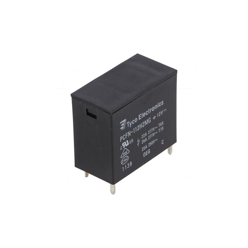 Releu Electromagnetic SPST-NO 12VDC 25A PCFN | Electronic-mag.ro | Componente Electronice
