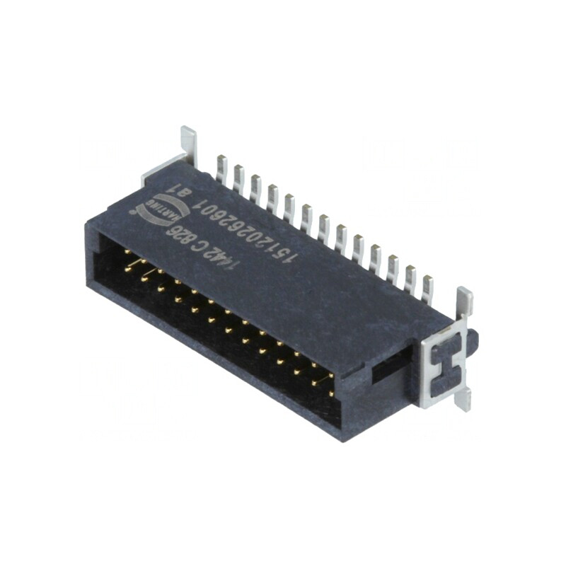 Conector PCB-cablu 26 pini 1.27mm SMT | Electronic-mag.ro | Componente Electronice
