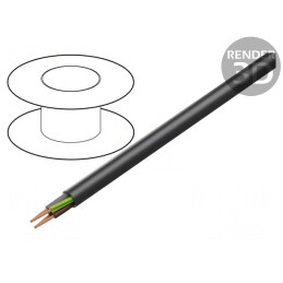 Cablu Electric Negru 4G2.5mm2 450V/750V | Electronic-mag.ro | Componente Electronice