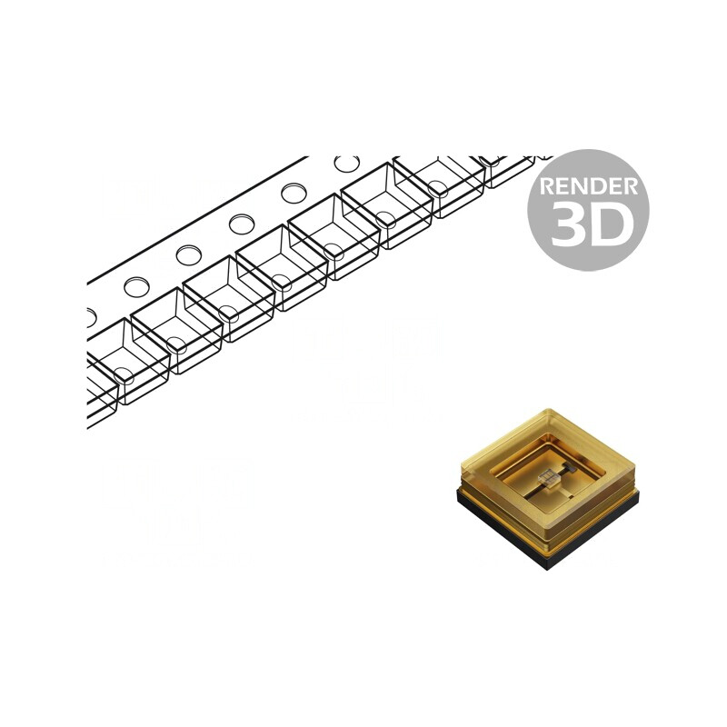 LED UV-B SMD 305-311nm 800mW | Electronic-mag.ro | Componente Electronice