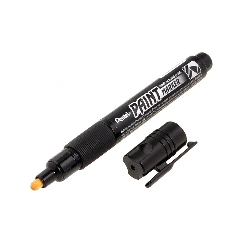 Marker Vopsea Neagră 3mm PAINT MARKER | Electronic-mag.ro | Componente Electronice