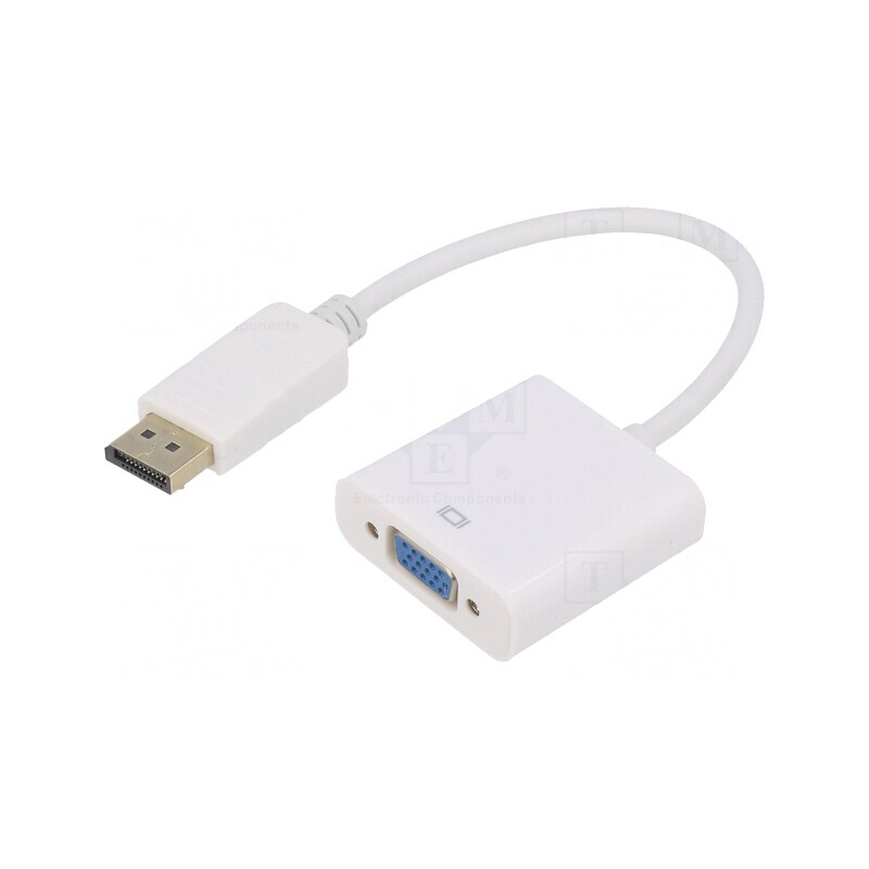 Convertor DisplayPort 1.1a 0.15m Alb | Electronic-mag.ro | Componente Electronice