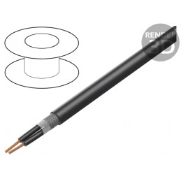 Cablu ÖLFLEX ROBUST 215C 2x1,5mm2 Negru 300V 500V CPR Fca | Electronic-mag.ro | Componente Electronice