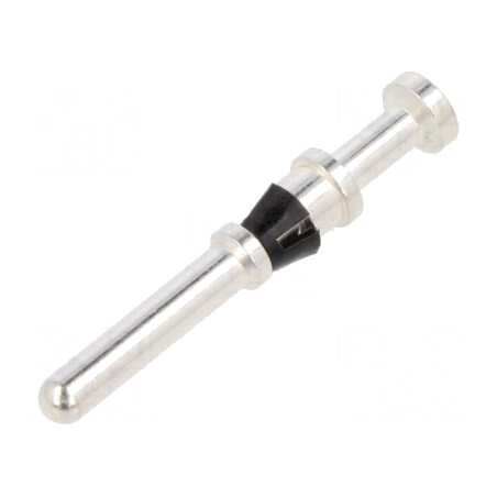 Pin tată aliaj cupru argintat 10A crimpat 0,75-1mm² | Electronic-mag.ro | Componente Electronice