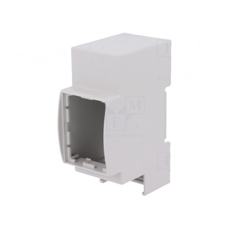 Carcasă gri pentru șină DIN 90,5mm x 36,3mm x 62mm | Electronic-mag.ro | Componente Electronice
