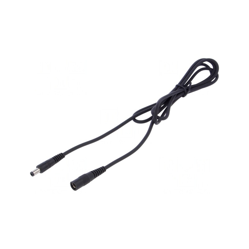 Cablu DC 5,5/2,1 și 5,5/2,5 Negru | Electronic-mag.ro | Componente Electronice