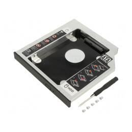 Carcasă hard discuri 2.5 pentru unitate CD/DVD | Electronic-mag.ro | Componente Electronice