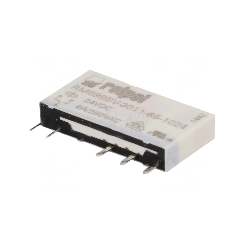 Releu Electromagnetic SPDT 24VDC 6A | Electronic-mag.ro | Componente Electronice