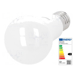 Lampă LED E27 12,5W 6500K Alb Rece | Electronic-mag.ro | Componente Electronice