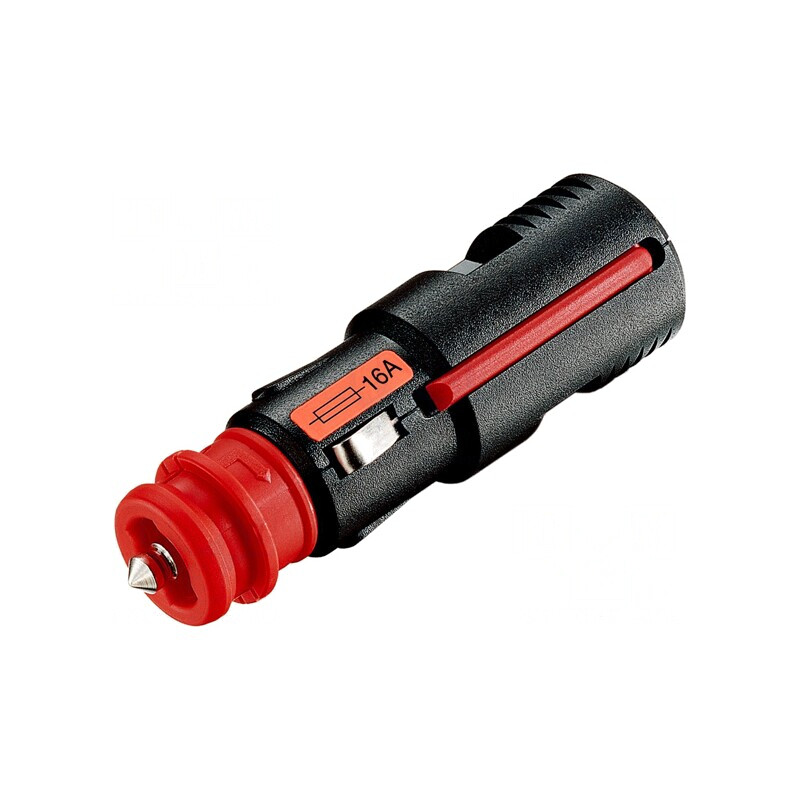 Mufă brichetă auto 16A 12-24VDC | Electronic-mag.ro | Componente Electronice