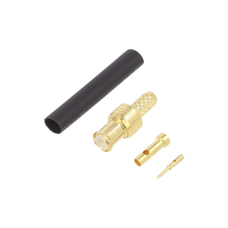 Mufă MCX Tată Drept 50Ω RG178 Lipire Crimpat | Electronic-mag.ro | Componente Electronice
