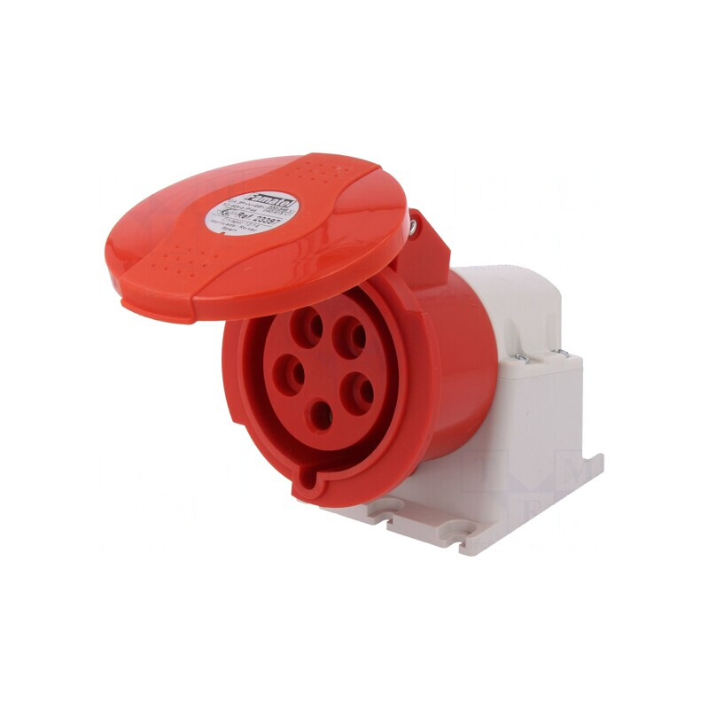 Conector Alimentare AC Trifazat Soclu Mamă 32A 380/415VAC | Electronic-mag.ro | Componente Electronice