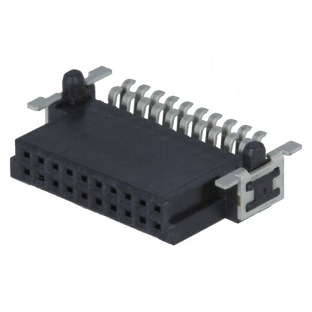Conector PCB-PCB Mamă 20 PIN 1,27mm Har-flex 2,3A 55-125°C | Electronic-mag.ro | Componente Electronice