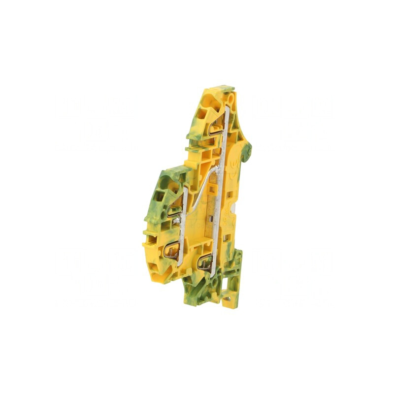 Conector Terminal pentru Șine, 4 Borne, 0.2-2.5mm2, Lățime 5.2mm | Electronic-mag.ro | Componente Electronice