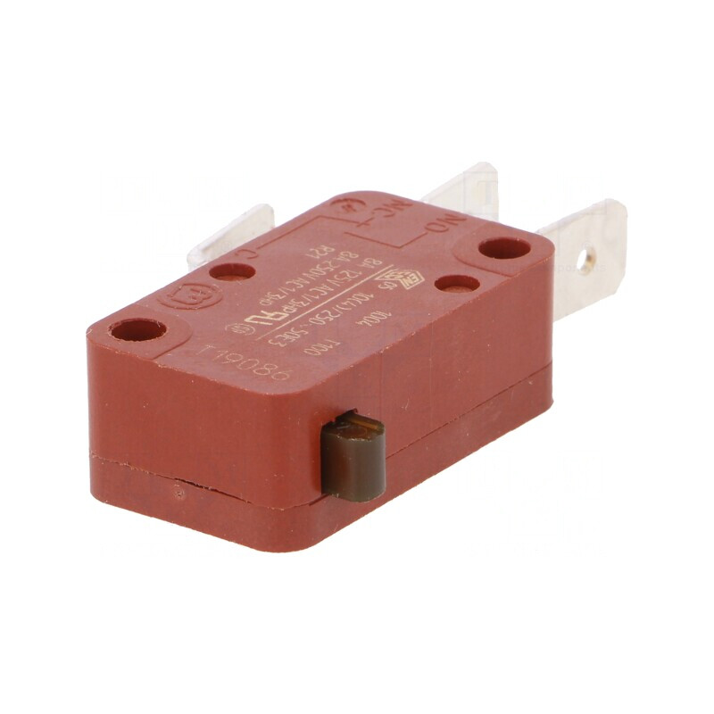 Microîntrerupător SNAP ACTION 4A 250VAC SPST NC NO | Electronic-mag.ro | Componente Electronice