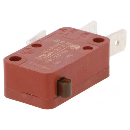 Microîntrerupător SNAP ACTION 4A 250VAC SPST NC NO | Electronic-mag.ro | Componente Electronice
