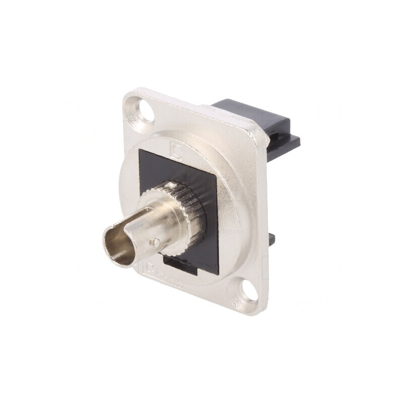 Conector fibră optică ST metalic | Electronic-mag.ro | Componente Electronice