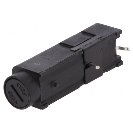 Clemă siguranțe cilindrice 5x20mm 15A 600V | Electronic-mag.ro | Componente Electronice