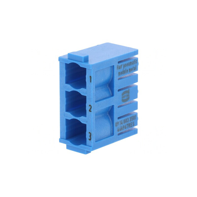 Conector Pneumatic Modular Tată-Mamă 1 Han-Modular | Electronic-mag.ro | Componente Electronice
