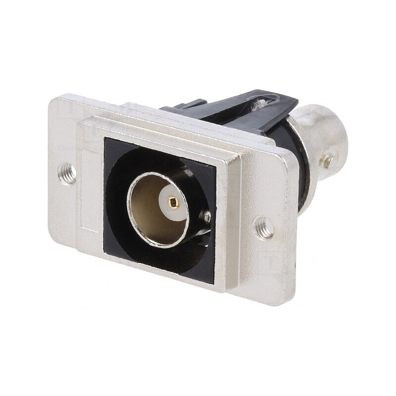 Adaptor BNC Soclu 50Ω Argintiu Metalic | Electronic-mag.ro | Componente Electronice Adaptor BNC Soclu 50Ω Argintiu Metalic | Electronic-mag.ro | Componente Electronice
