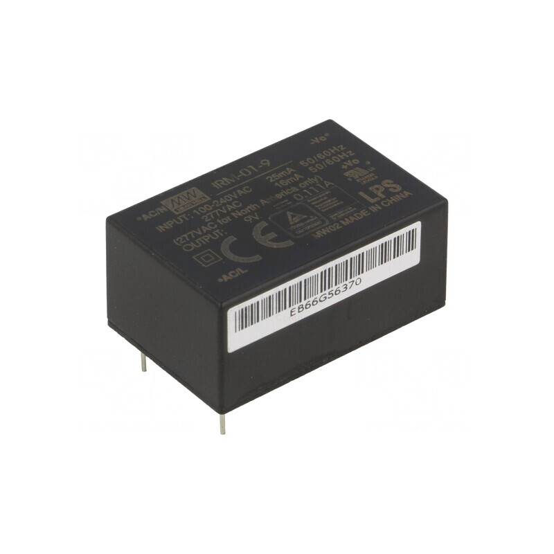 Convertor AC/DC 1W 9V 72% | Electronic-mag.ro | Componente Electronice