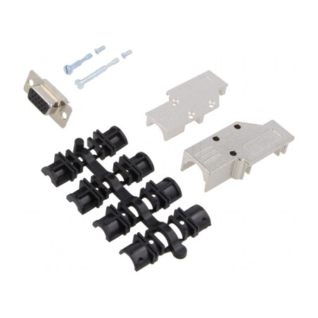 Mufă Mamă D-Sub HD 15 Pin Unghi 90° pentru Cablu | Electronic-mag.ro | Componente Electronice