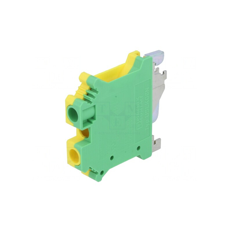 Terminal Îmbinare Șine 0,2-10mm2 1P 2B Galben-Verde | Electronic-mag.ro | Componente Electronice