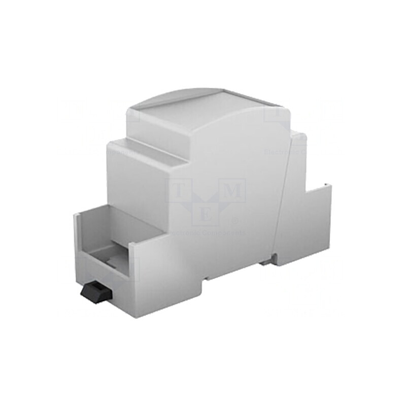 Carcasă pentru șină DIN, gri, 90,5x36,3x62mm | Electronic-mag.ro | Componente Electronice Carcasă pentru șină DIN, gri, 90,5x36,3x62mm | Electronic-mag.ro | Componente Electronice
