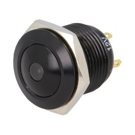 Comutator anti-vandalism galben IP65 2A 36VDC | Electronic-mag.ro | Componente Electronice