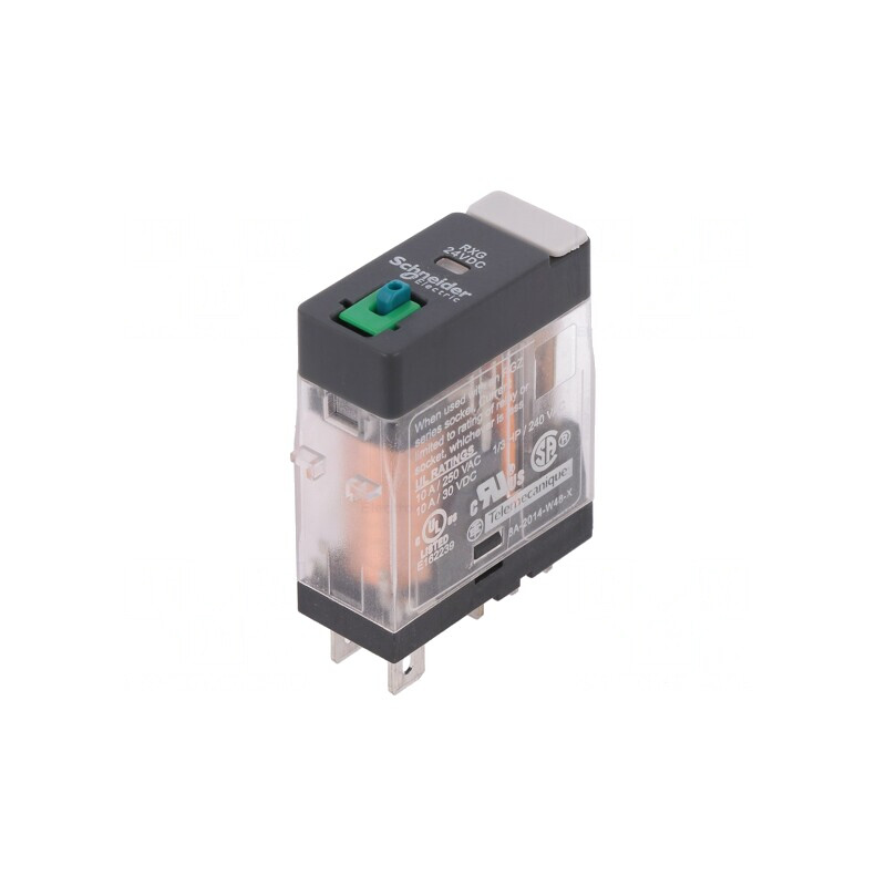Releu Electromagnetic SPDT 24VDC 10A | Electronic-mag.ro | Componente Electronice
