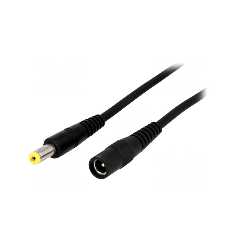 Cablu Alimentare DC 5,5/2,1 mm Negru | Electronic-mag.ro | Componente Electronice Cablu Alimentare DC 5,5/2,1 mm Negru | Electronic-mag.ro | Componente Electronice