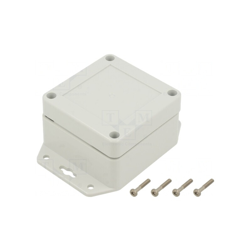 Carcasă Universală ABS Gri 75x75x45mm | Electronic-mag.ro | Componente Electronice