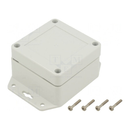 Carcasă Universală ABS Gri 75x75x45mm | Electronic-mag.ro | Componente Electronice