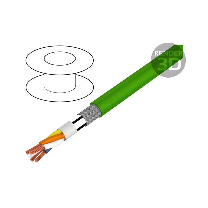 Cablu Chainflex CF888 4x0,38mm2 pentru Transmitere Date | Electronic-mag.ro | Componente Electronice