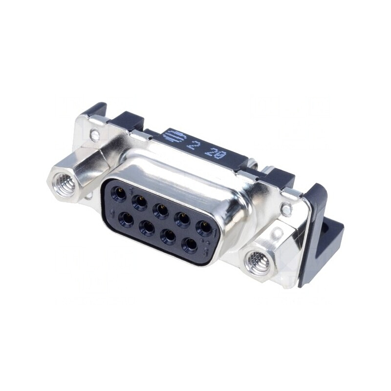 Conector D-Sub 9 PIN Soclu Mamă 90° THT | Electronic-mag.ro | Componente Electronice