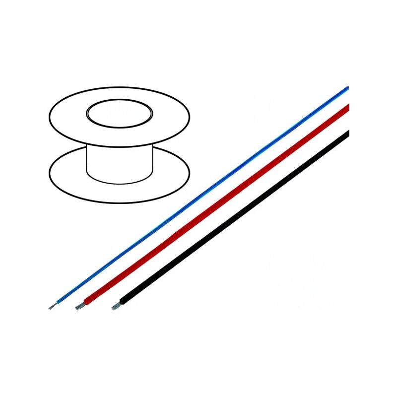 Cablu Albastru ÖLFLEX® HEAT 205 SC 1x6mm2 Cu FEP | Electronic-mag.ro | Componente Electronice