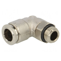 Racord Push-In Unghi Nichelat 20bar | Electronic-mag.ro | Componente Electronice
