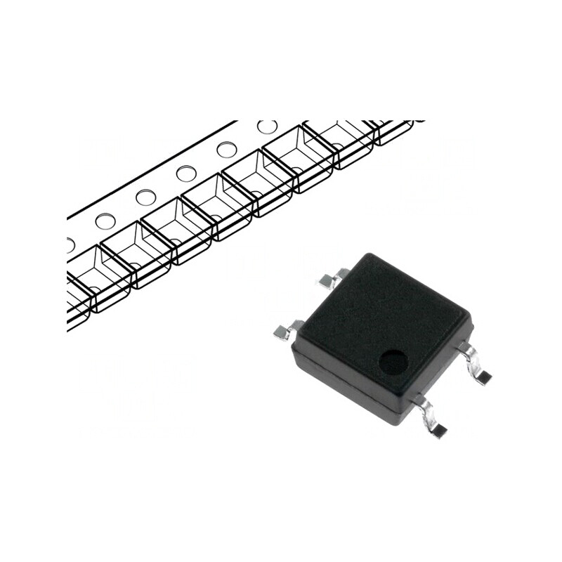 Releu Semiconductor Icom 3mA 120mA 350VAC 350VDC | Electronic-mag.ro | Componente Electronice